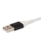 Monoprice AtlasFlex Series Durable Apple MFi Certified Lightning to USB Type-A C 38302 - alternate 3